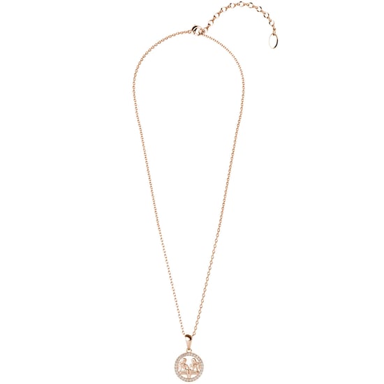 Zwillinge Sternzeichen Anhänger - Roségold und Kristall - Image 5