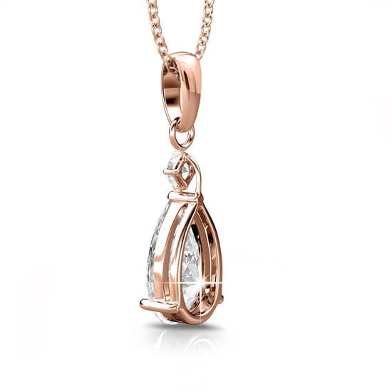 Prinzessinnen-Anhänger - Roségold und Kristall - Image 4
