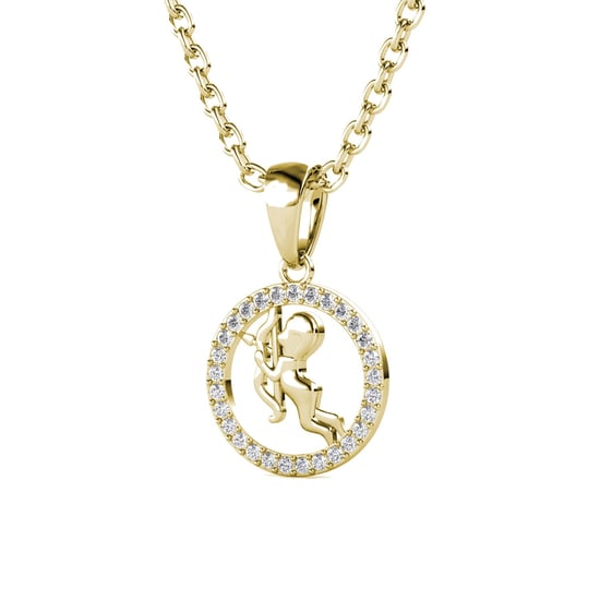 Schütze Sternzeichen Anhänger - Gold und Kristall - Image 2