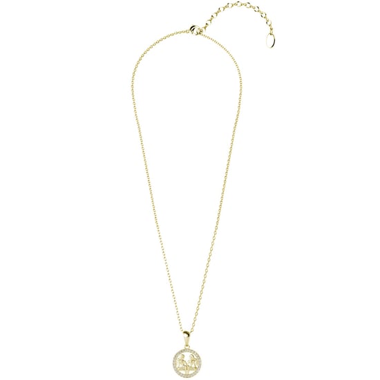 Zwillinge Sternzeichen Anhänger - Gold und Kristall - Image 4