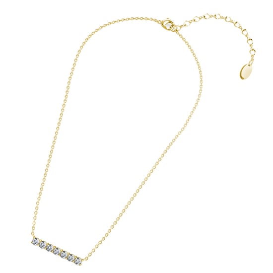 Myriad Birthe Stone Anhänger - Gold und Kristall - Image 3