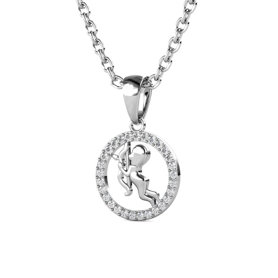 Schütze Sternzeichen Anhänger - Silber und Kristall - Image 3