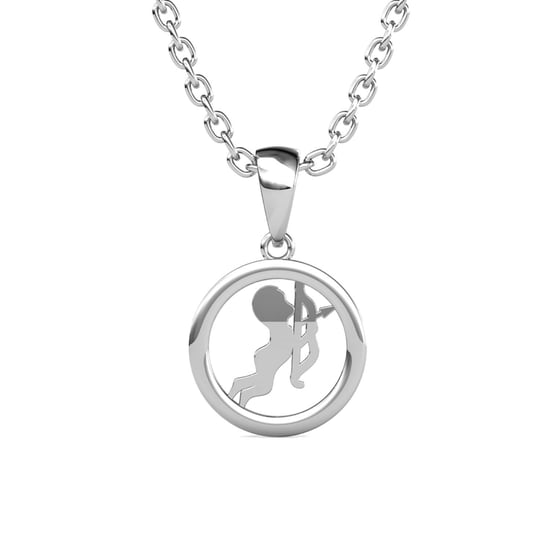 Schütze Sternzeichen Anhänger - Silber und Kristall - Image 4