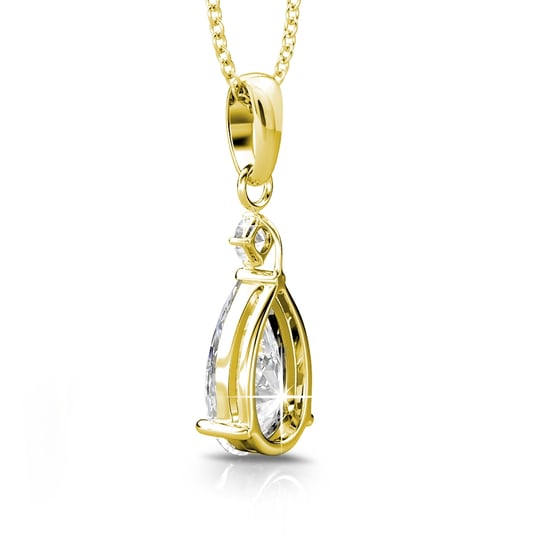 Prinzessinnen-Anhänger - Gold und Kristall - Image 3