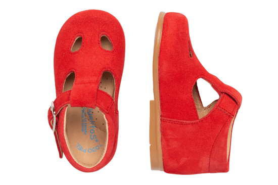 Schuhe im Pepito-Stil aus Spaltleder - Image 4