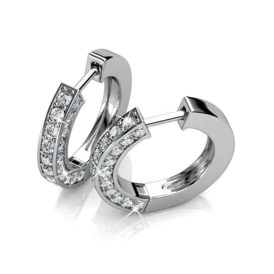 Perry Ohrringe - Silber und Kristall - Image 5