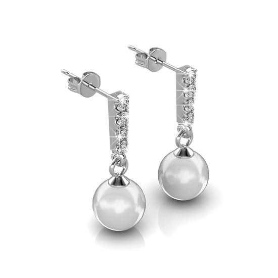Mercury Ohrringe - Silber und Kristall - Image 2