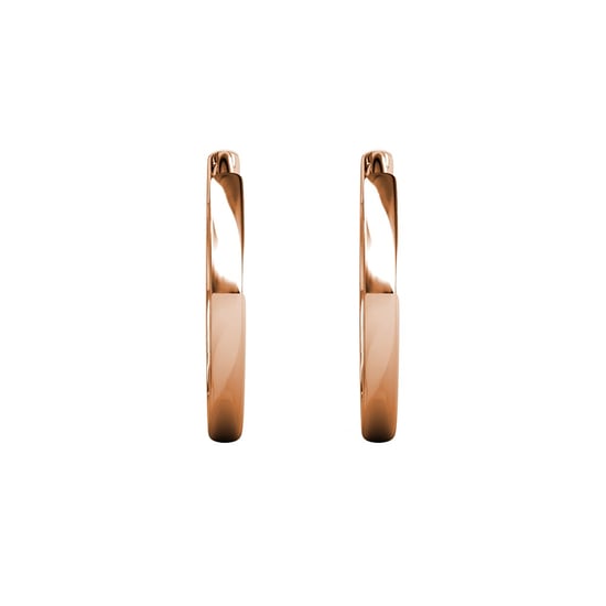 Ariane Ohrringe - Roségold und Kristall - Image 6