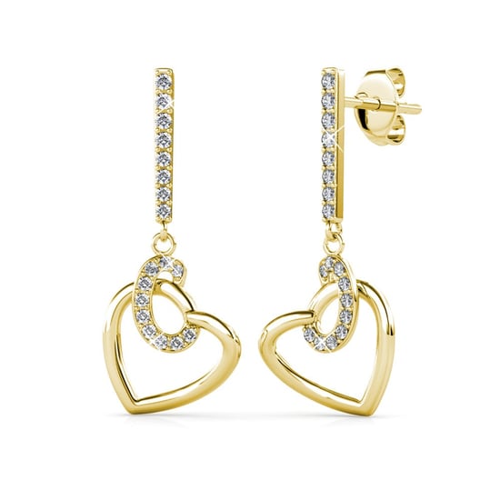 Allure Ohrringe - Gold und Kristall - Image 1