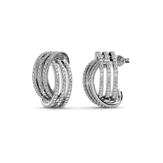 Cherish Ohrringe - Silber und Kristall - Image 1