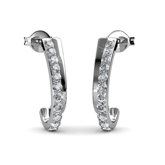 Joyce Ohrringe - Silber und Kristall - Image 2