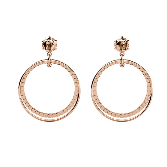 Ariel Ohrringe - Roségold und Kristall - Image 4