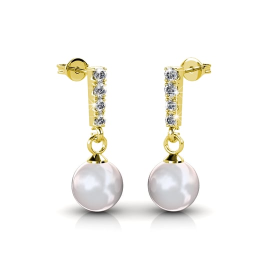 Mercury Ohrringe - Gold und Kristall - Image 2