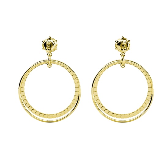 Ariel Ohrringe - Gold und Kristall - Image 4