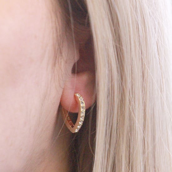 Ariane Ohrringe - Gold und Kristall - Image 2