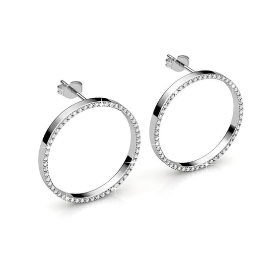 Olina Ohrringe - Silber und Kristall - Image 2