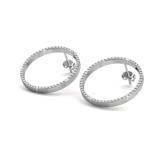 Olina Ohrringe - Silber und Kristall - Image 3