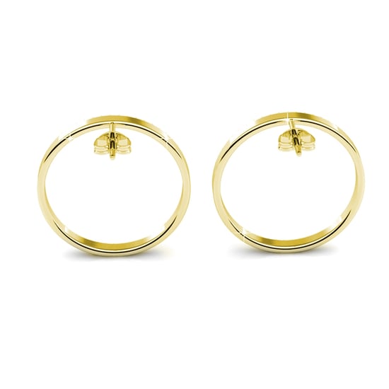 Olina Ohrringe - Gold und Kristall - Image 4