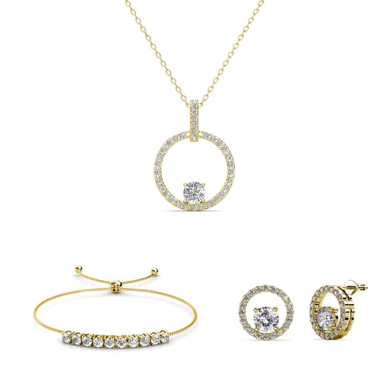 Mia Amory Sets - Gold und Kristall - Image 1