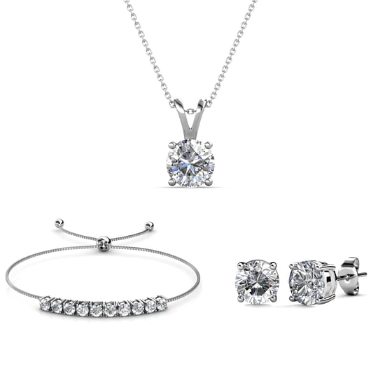 Crystal Mia Sets - Silber und Kristall - Image 1