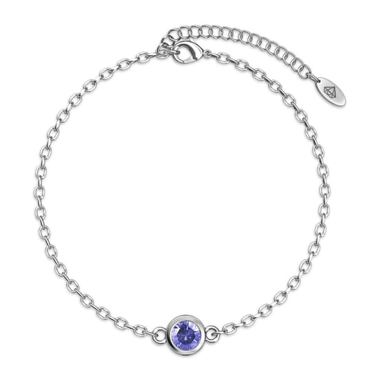 Geburtsstein-Armbänder - Silber und Lila - Image 1