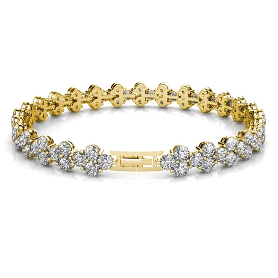 Prinzessinnen-Armbänder - Gold und Kristall - Image 3