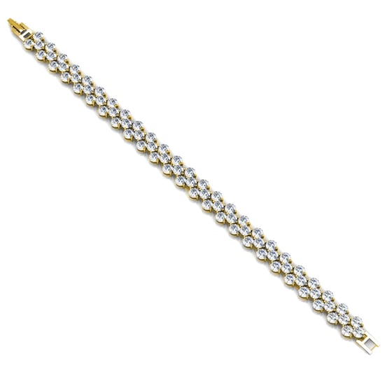 Prinzessinnen-Armbänder - Gold und Kristall - Image 4