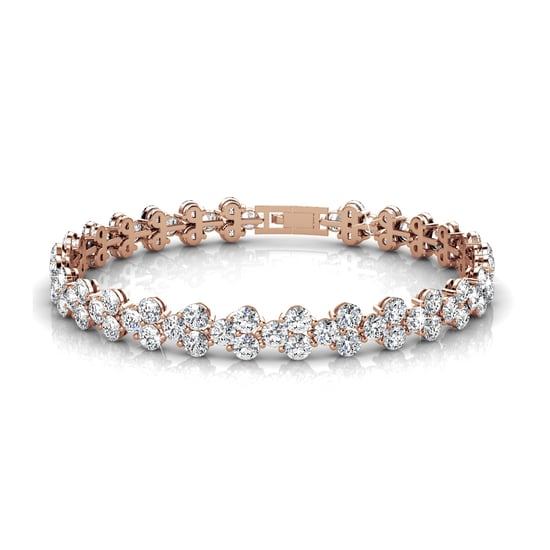 Prinzessinnen-Armbänder - Roségold und Kristall - Image 1