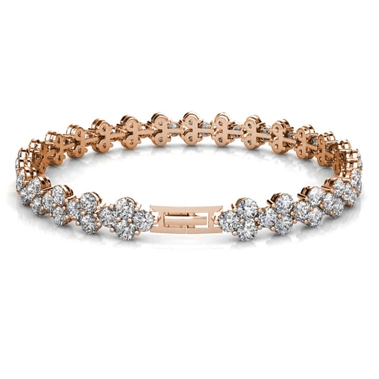 Prinzessinnen-Armbänder - Roségold und Kristall - Image 2