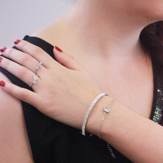 Glamour Armbänder - Silber und Kristall - Image 2