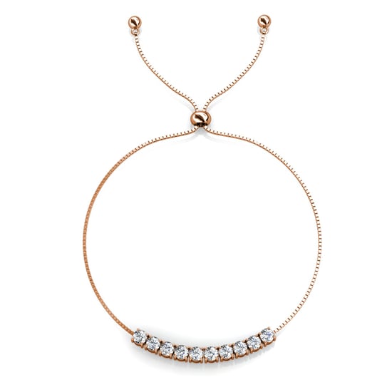 Crystal Mia Armbänder - Roségold und Kristall - Image 3