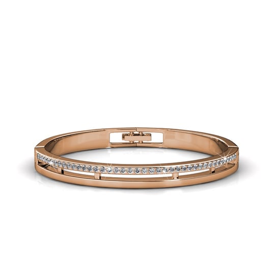 Elegante Armbänder - Roségold und Kristall - Image 1