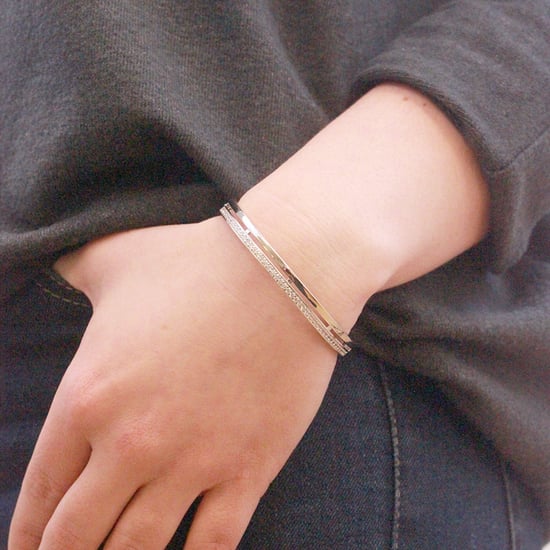Elegante Armbänder - Roségold und Kristall - Image 2