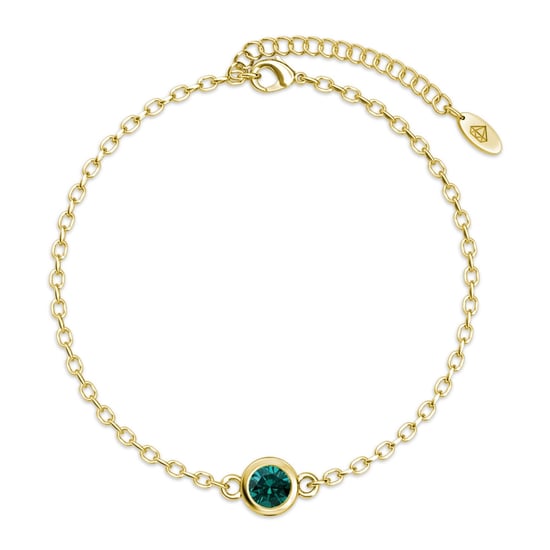 MYC Paris Geburtsstein-Armbänder, Gold, Kristall und Grün - Gold - Image 3