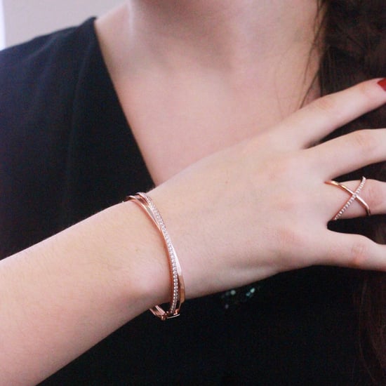 Criss Armbänder - Roségold und Kristall - Image 2