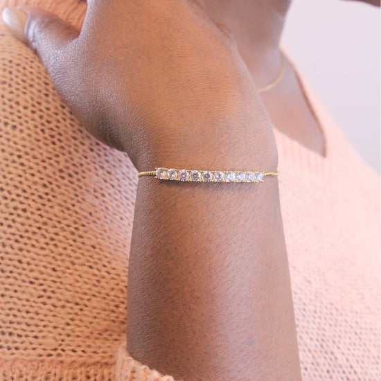 Crystal Mia Armbänder - Gold und Kristall - Image 5