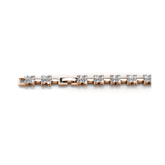 Süße Armbänder - Roségold und Kristall - Image 2