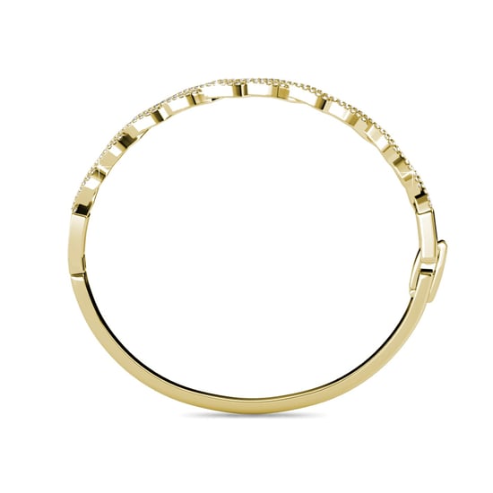 Geflochtene Armbänder - Gold und Kristall - Image 4