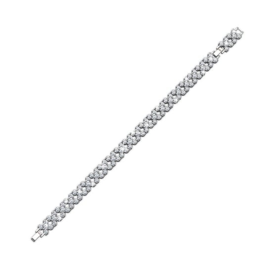 Blumige Armbänder - Silber und Kristall - Image 3