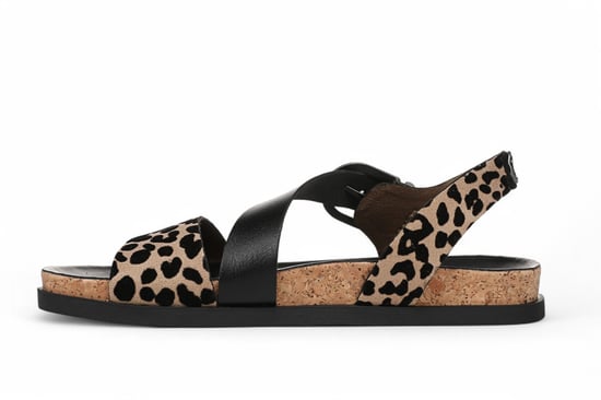 Blowfish Malibu Sandalen mit Leopardenmuster und braunem Fußbett für Damen – Lance - Image 6