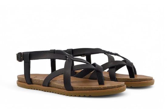 Blowfish Malibu Schwarze Riemchensandalen mit Schnalle für Damen - Macarah B - Image 3