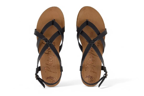 Blowfish Malibu Schwarze Riemchensandalen mit Schnalle für Damen - Macarah B - Image 5