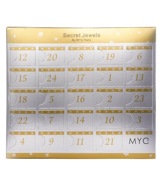 Adventskalender 12 Juwelen, 11 Perlen und 1 Überraschung - Gold und Kristall - Image 3