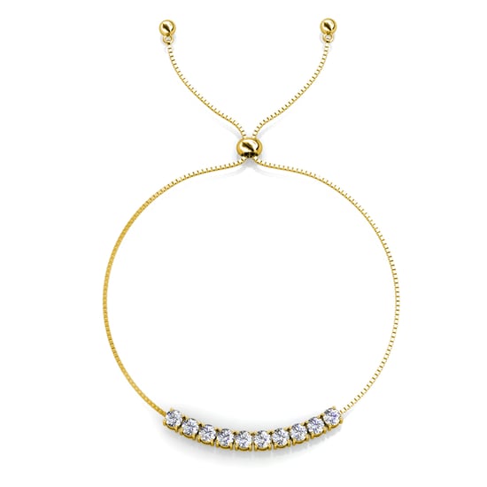 Mia Round Vernice Sets - Gold und Kristall - Image 5
