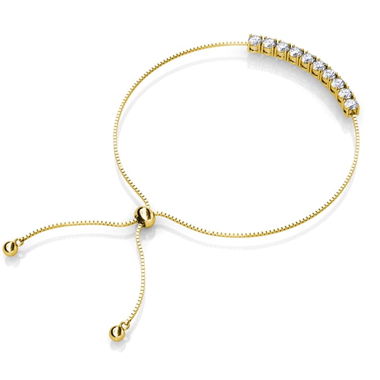 Mia Round Vernice Sets - Gold und Kristall - Image 6