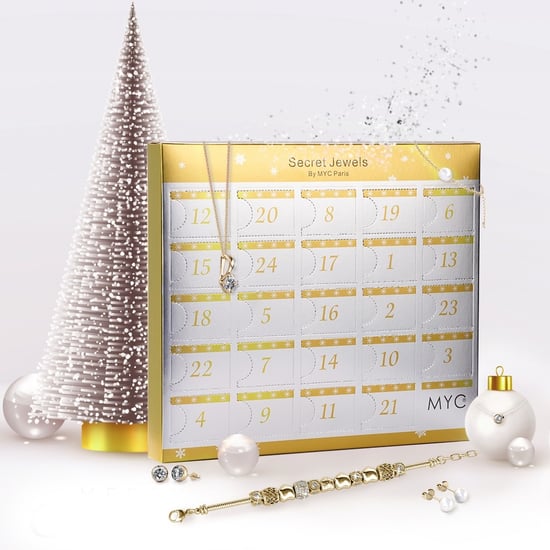 Adventskalender 13 Juwelen und 11 Perlen - Gold und Kristall - Image 1