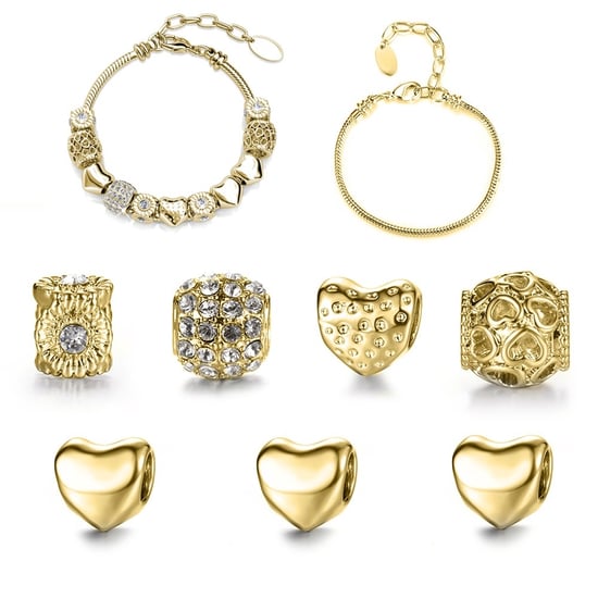 Adventskalender 13 Juwelen und 11 Perlen - Gold und Kristall - Image 3