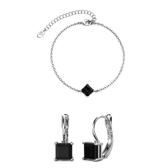 Calle Square Sets - Silber und Schwarz - Image 1