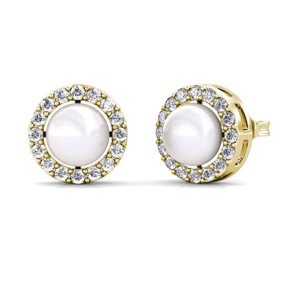 Perlen-Sets mit Reif - Gold und Kristall - Image 2