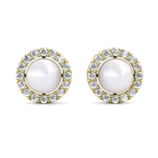 Perlen-Sets mit Reif - Gold und Kristall - Image 3
